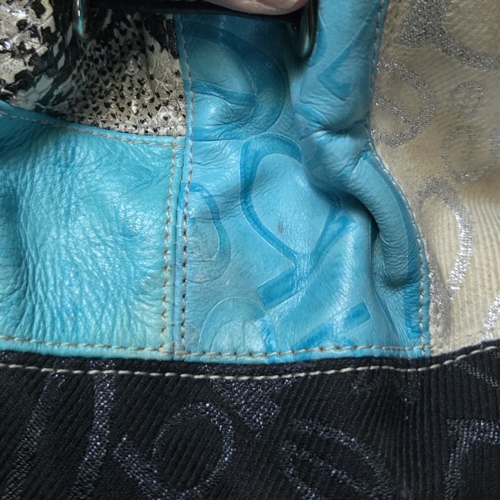 Bebe multi color leather chain bag - Picture 4 of 8